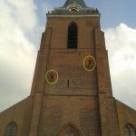 abseilen van petruskerk Woerden