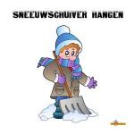 sneeuwschuiver hangen decor