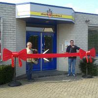 lint doorknippen voor opening pand